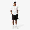 T-shirt Lacoste en coton biologique à imprimé tennis Blanc | DM’Sports