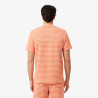 T-shirt Lacoste Classic Striped en coton Miami/Blossom | DM’Sports