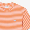 T-shirt Lacoste Classic Striped en coton Miami/Blossom | DM’Sports