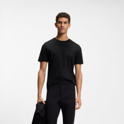 T-shirt Porsche x BOSS en coton mercerisé à imprimé graphique au dos TS_PS Spirit70 Car BOSS noir