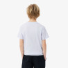 T-shirt en coton imprimé graphique Confortable Sportswear avec Crocodile Brodé LACOSTE bleu clair