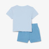 Ensemble Enfant coton imprimé LACOSTE bleu