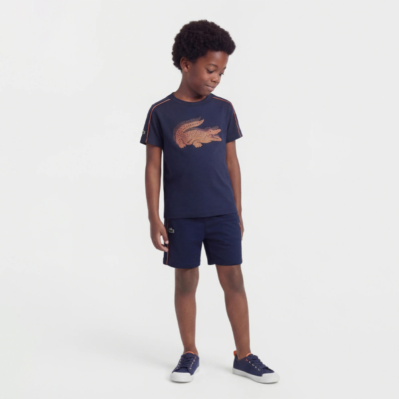 Ensemble Enfant avec imprimé LACOSTE bleu marine