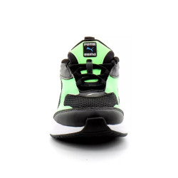 Baskets PUMA RS-Fast enfant noires et vertes