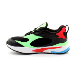 Baskets PUMA RS-Fast enfant noires et vertes