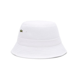 Bob LACOSTE en piqué de coton biologique uni Blanc
