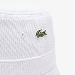 Bob LACOSTE en piqué de coton biologique uni Blanc en vente chez DMS