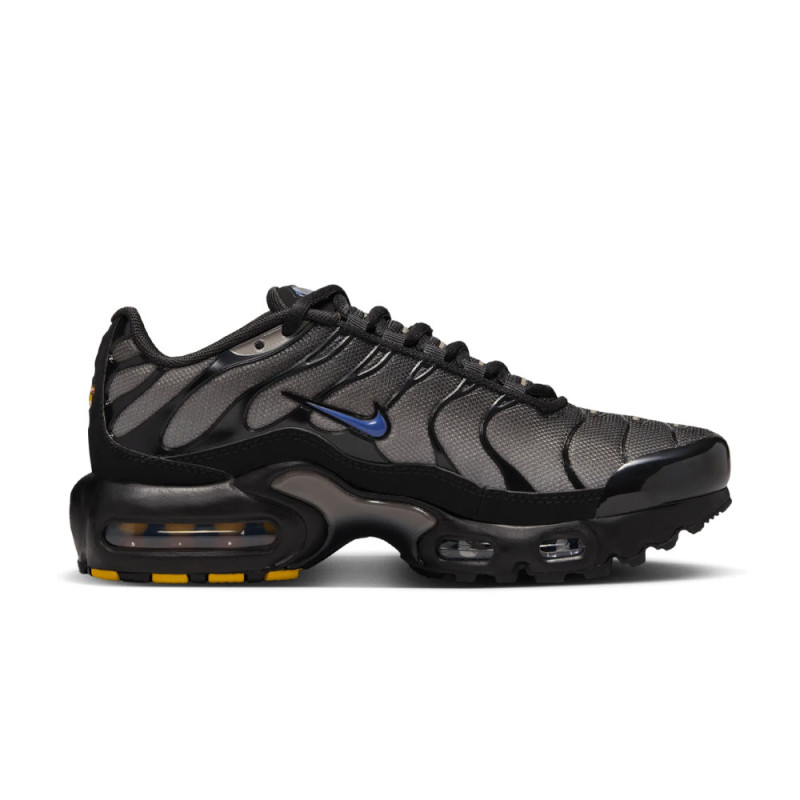 Baskets Nike Air Max Plus GS Bleues et Noires – Enfant – Style Rétro & Confort Moderne