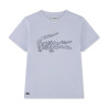 T-shirt enfant avec imrpimé LACOSTE bleu clair