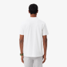 T-shirt Lacoste Commuter Piqué Blanc Homme | DM'Sports