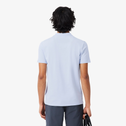 T-shirt Lacoste Commuter Piqué Blue Clair Homme | DM'Sports