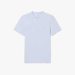 T-shirt Lacoste Commuter Piqué Blue Clair Homme | DM'Sports