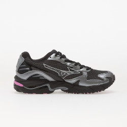 Baskets MIZUNO Wave Rider 10 noires et roses