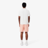 Short de Tennis Lacoste Diamond Taffeta Rose Corail Homme | DM'Sports