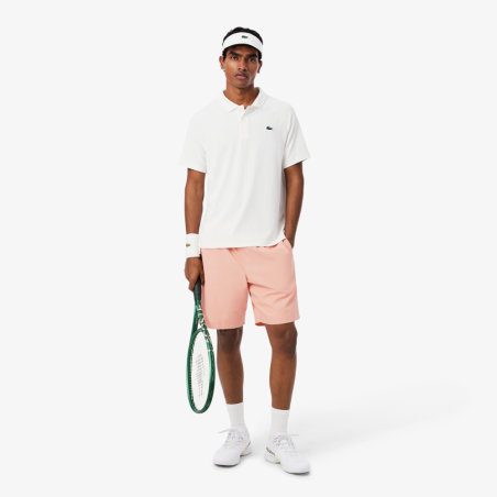 Short de Tennis Lacoste Lightweight Diamond Taffeta Rose Corail