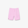 Short de Tennis Lacoste Diamond Taffeta Rose Homme | DM'Sports