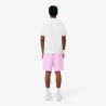 Short de Tennis Lacoste Diamond Taffeta Rose Homme | DM'Sports