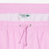 Short de Tennis Lacoste Diamond Taffeta Rose Homme | DM'Sports