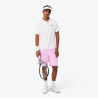 Short de Tennis Lacoste Diamond Taffeta Rose Homme | DM'Sports