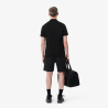 Short Lacoste Regular Fit Molleton Noir Homme | DM'Sports