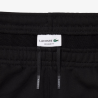 Short Lacoste Regular Fit Molleton Noir Homme | DM'Sports