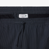 Short Lacoste Seersucker Coton Noir Gris Foncé Homme | DM'Sports