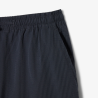 Short Lacoste Seersucker Coton Noir Gris Foncé Homme | DM'Sports