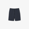 Short Lacoste Seersucker Coton Noir Gris Foncé Homme | DM'Sports