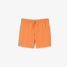 Short de Bain Lacoste Mid Length Orange Vert Homme | DM'Sports