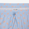 Short de Bain Lacoste Imprimé Crocodile Bleu Clair Homme | DM'Sports