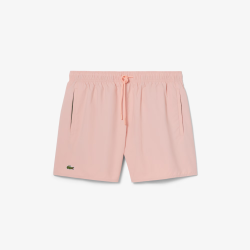 Short de Bain Lacoste Court Séchage Rapide Rose Vert Homme | DM'Sports