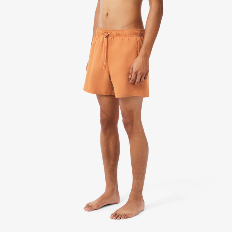 Short de Bain Lacoste Court Séchage Rapide Orange Vert Homme | DM'Sports
