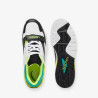 Sneakers LACOSTE Game Trainer Pro Homme Blanc/Vert – Style rétro tennis en mesh et cuir