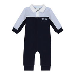 COMBINAISON PRÉSSIONNÉE BLEU NUIT BOSS BÉBÉ