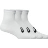 Chaussettes Unisex AEG 3 PACK QUARTER SOCK Blanc