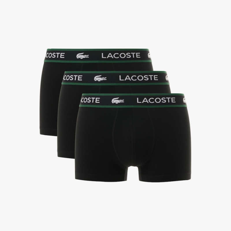 Lot de 3 Boxers Homme Lacoste Noir