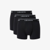 Lot de 3 Boxers Homme Lacoste Microfibre Noir | DM'Sports