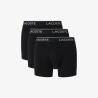 Lot de 3 Boxers Homme Lacoste Coton Stretch Noir | DM'Sports