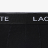 Lot de 3 Boxers Homme Lacoste Coton Stretch Noir | DM'Sports