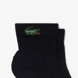 Lot de 3 Paires de Chaussettes Basses Lacoste Noir | DM'Sports
