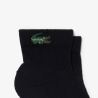 Lot de 3 Paires de Chaussettes Basses Lacoste Noir | DM'Sports