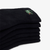 Lot de 3 Paires de Chaussettes Basses Lacoste Noir | DM'Sports