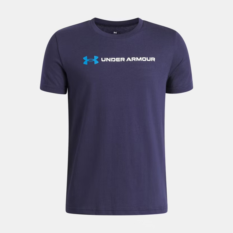 copy of T-Shirt enfant à manches courtes Under Armour Logo Wordmark Bleu