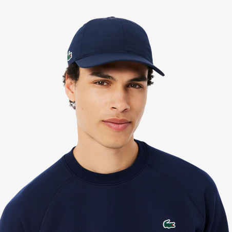 Casquette Homme Lacoste Sport Légère Taffetas Diamanté Marine
