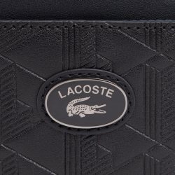 Sac Homme Lacoste Nomogramme S Sac Reporter Monogramme Noir | DM'Sports