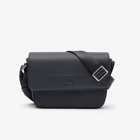 Petit Sac à Bandoulière Unisexe Lacoste Chantaco Sac Messenger Noir | DM'Sports