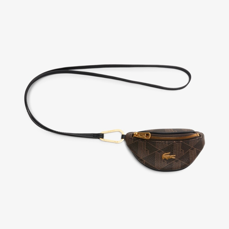 Porte-Monnaie Unisexe Lacoste The Blend Seasonal Porte-Monnaie Banane Noir | DM'Sports