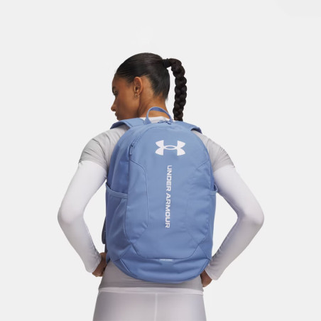 Sac à Dos Under Armour Hustle Lite – Bleu /Blanc – Léger, Résistant & Déperlant