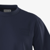 T-shirt Unisexe Lacoste en Coton Embossé Marine | DM'Sports