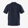 T-shirt Unisexe Lacoste en Coton Embossé Marine | DM'Sports